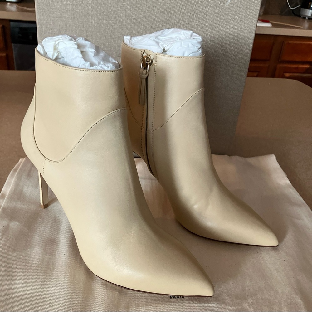 Francesco Russo PARIS Napa Leather Ankle Boots NIB - Picture 2 of 14